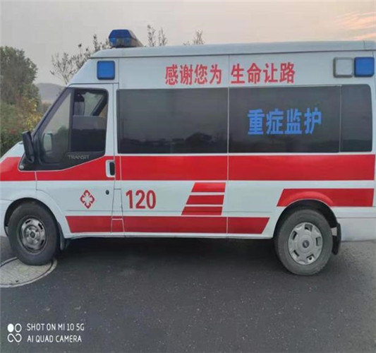 松山湖管委会救护车出租服务案例3